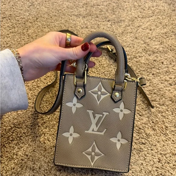 Brown Monogram Crossbody Bag, Phone Carrier, Key Pouch , Wrislet - Picture 4 of 6